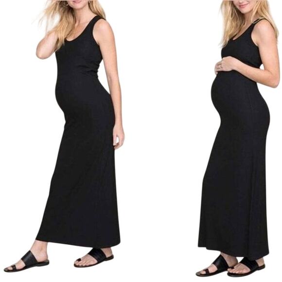 HATCH Collection Long Body Maternity Tank Dress XS - Picture 2 of 6